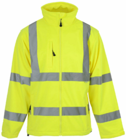 A photo of Hi Vis Soft Shell Jacket EN20471