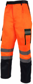 A photo of Orange & Navy Combat Work Trousers 31" Leg Not PPE